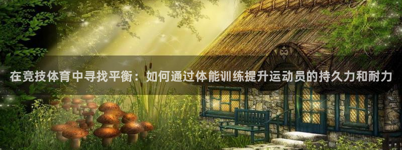 3377体育官网下载平台注册要钱吗：在竞技体育中寻找平衡：如