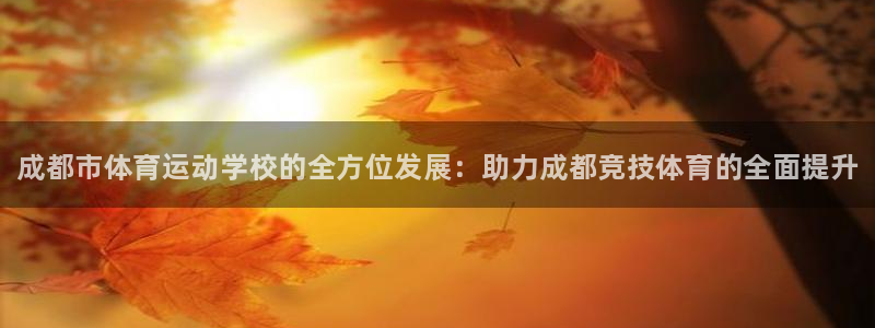 3377体育官网下载平台是正规平台吗知乎：成都市体育