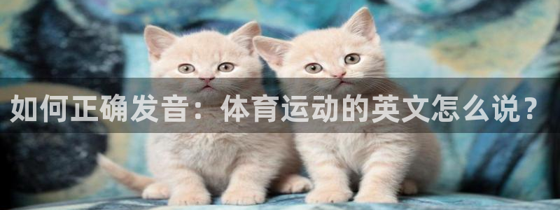  3377体育现在叫什么：如何正确发音：体育运动的英文怎么说？